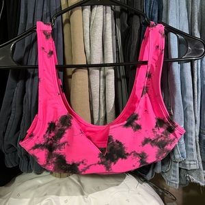 Forget 21 Tie-Dye Swimming Suit Top, Size S